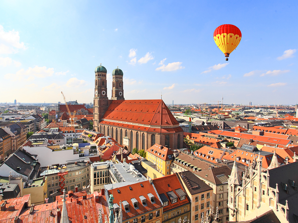 Mejores vistas aéreas de Munich - Alemania