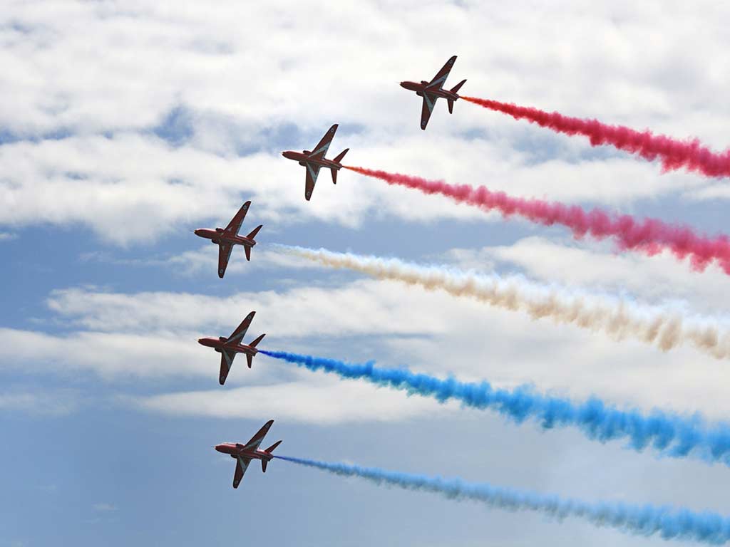 Flugshow in Bournemouth